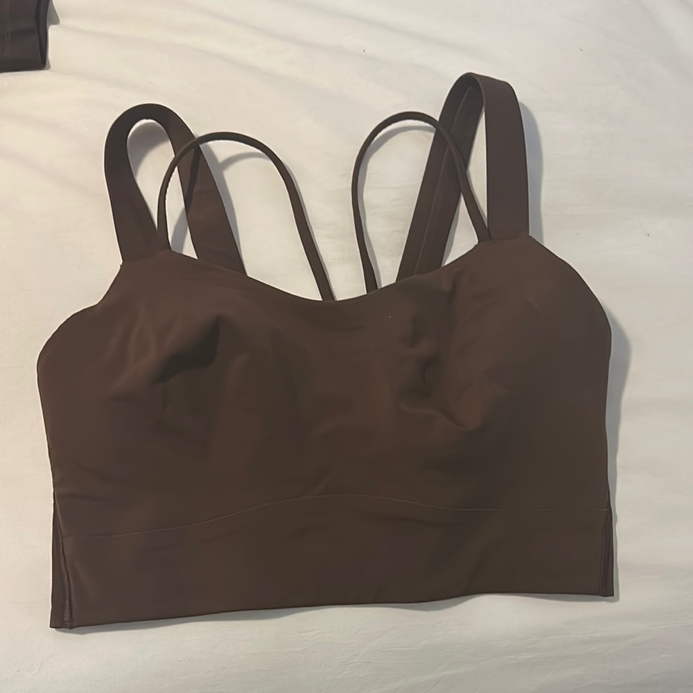 Lululemon Like a Cloudfoam Sporta bra in Java Size 6